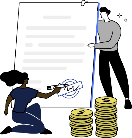 signing document