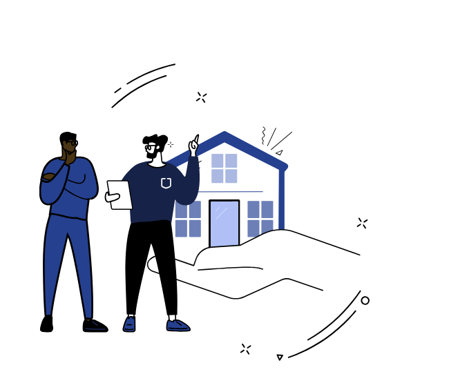 house with police mortgage