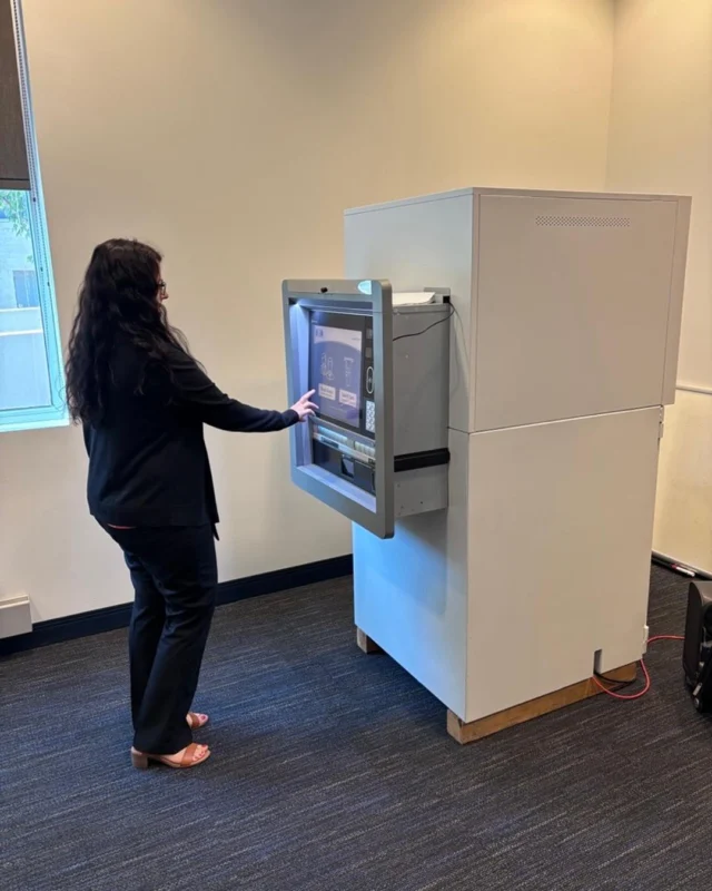 Interactive Teller Machines (ITMs) Are Coming Soon to Our Chicago Branches! Employees at our downtown Chicago location had some fun during ITM testing today. 

We're excited to bring you a smarter, faster, and more convenient way to bank with our new ITMs!

💬Talk to a live teller via video for personalized service 
💳Do more than a standard ATM - cash checks, transfer funds, make loan payments & more 
⏱️Skip the lines with shorter wait times