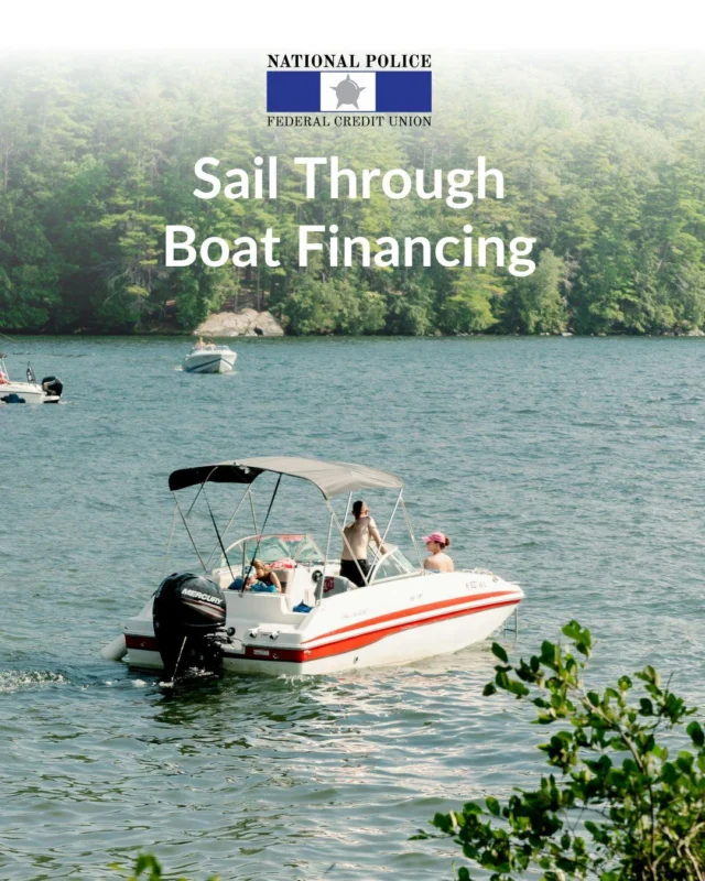 🚤 Summer’s better on the water—perfect for making memories with the family, taking a well-deserved break, and soaking up the sun.

With our boat loans for first responders, it’s smooth sailing from application to approval.
✔️ Rates as low as 8.49% APR*
✔️ Financing up to 84 months (new) or 60 months (used)
✔️ Simple, hassle-free process

Ready to get out there? Apply now at the link in bio.
*Credit restrictions apply.